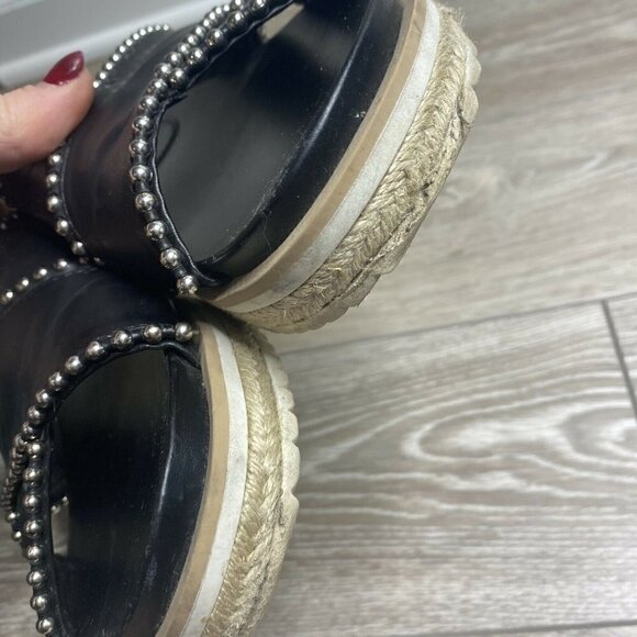 Zara Slippers Mules Clogs Slip On Embellished - Picture 7 of 8